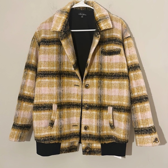 $269 For Love & Lemons X Revolve Rachel Plaid Jacket Coat women size XS - Picture 7 of 12